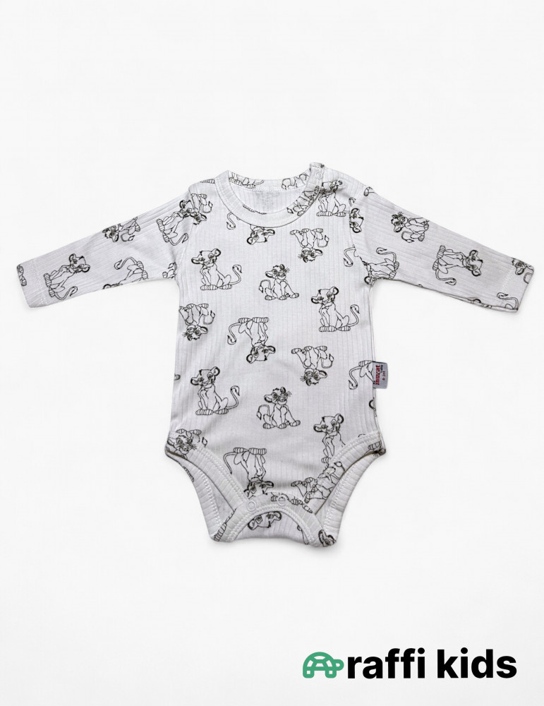 Lion king uzunqol body - türkiyə istehsalı pambıq uşaq geyimi|Raffikids