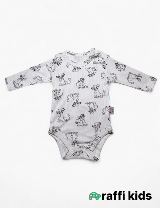 Lion king uzunqol body - türkiyə istehsalı pambıq uşaq geyimi|Raffikids