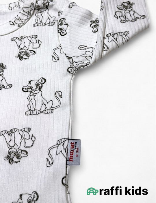 Lion king uzunqol body - türkiyə istehsalı pambıq uşaq geyimi|Raffikids