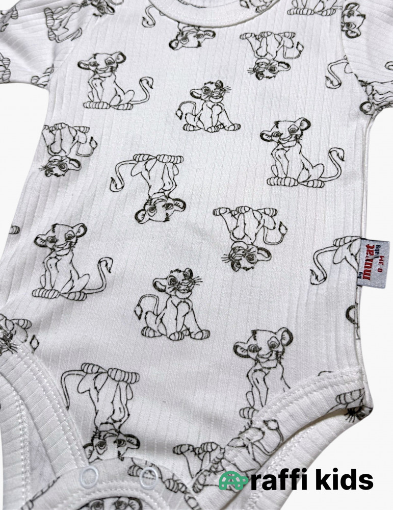Lion king uzunqol body - türkiyə istehsalı pambıq uşaq geyimi|Raffikids