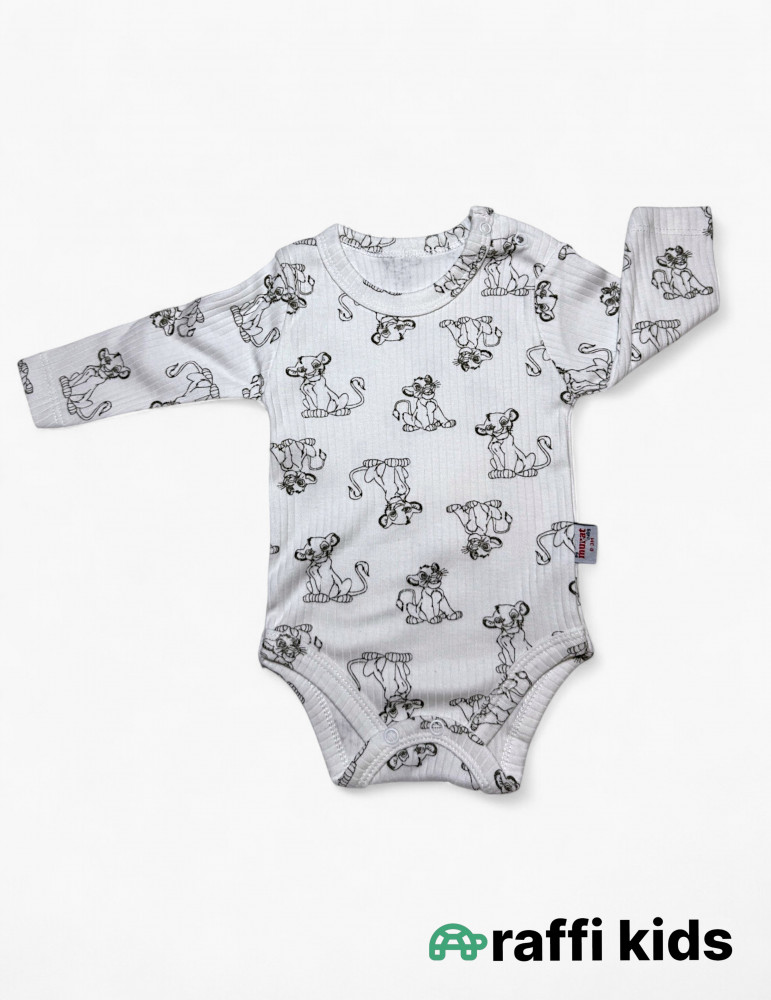 Lion king uzunqol body - türkiyə istehsalı pambıq uşaq geyimi|Raffikids