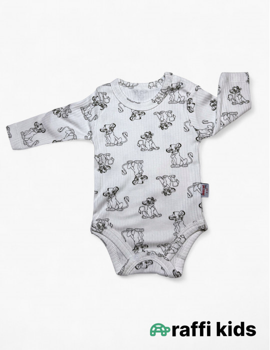 Lion king uzunqol body - türkiyə istehsalı pambıq uşaq geyimi|Raffikids