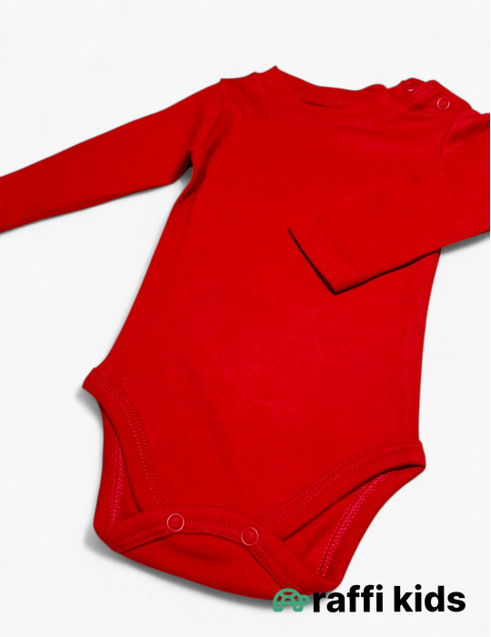 Qırmızı ürəklər 3-lü dəst - türkiyə istehsalı pambıq uşaq geyimi|Raffikids