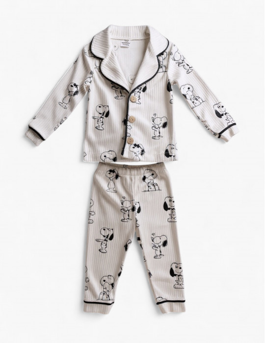 Snoopy pijama – 0-24 ay türkiyə istehsalı pambıq uşaq geyimi|Raffikids