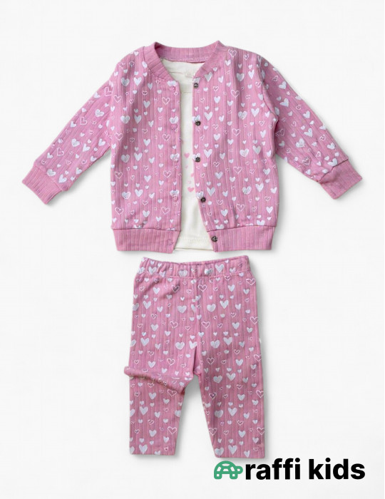 Balaca ürəklər –0-24 ay türkiyə istehsalı pambıq uşaq geyimi|Raffikids