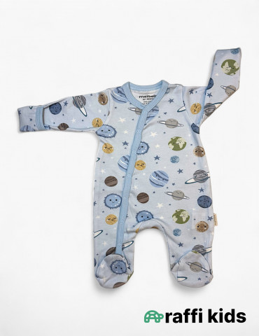 Planetler özündən əlcəkli ayaqı bağlı tulum-türkiyə istehsalı pambıq uşaq geyimi|Raffikids 2