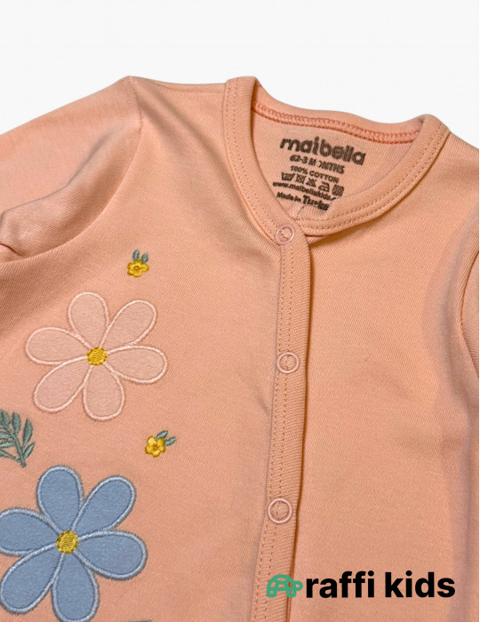 Payız özündən əlcəkli ayaqı bağlı tulum - türkiyə istehsalı pambıq uşaq geyimi|Raffikids