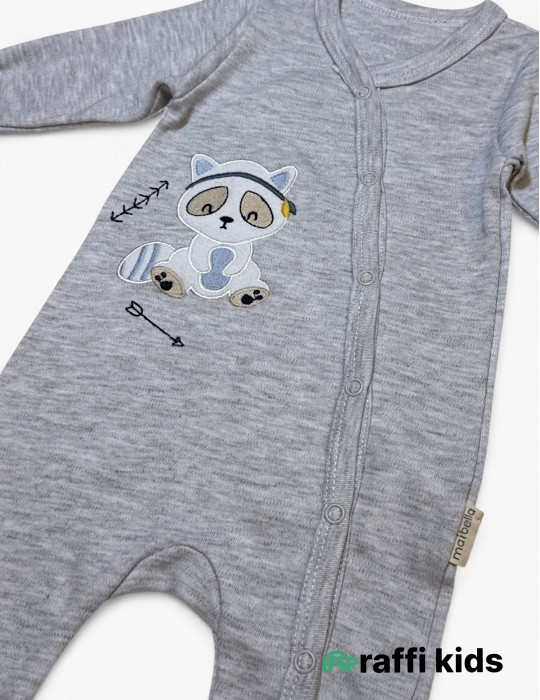 Rakun dostum özündən əlcəkli ayaqı bağlı tulum|Raffikids