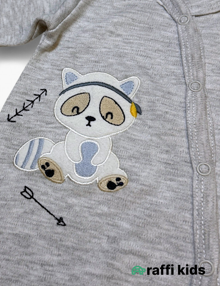 Rakun dostum özündən əlcəkli ayaqı bağlı tulum|Raffikids