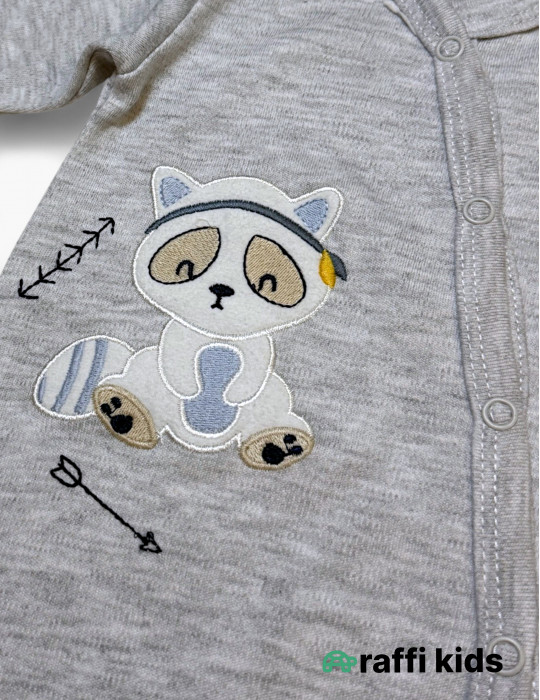 Rakun dostum özündən əlcəkli ayaqı bağlı tulum|Raffikids