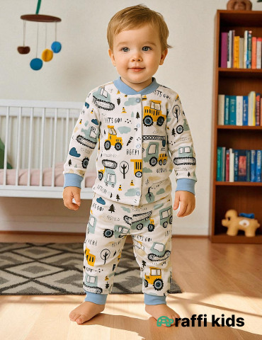 Traktor pijama 2-li dəst
