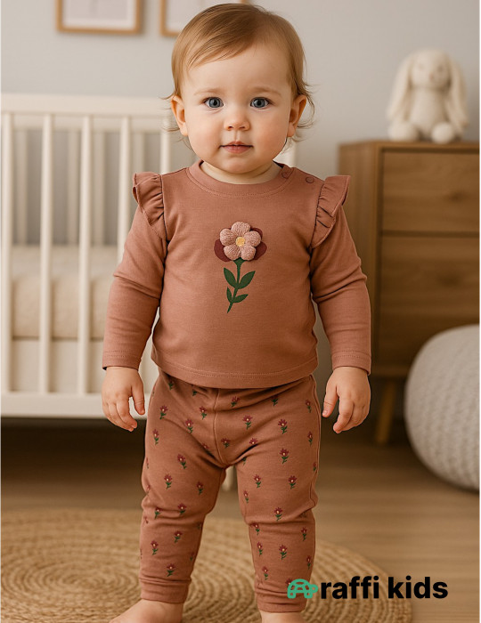 Payız 2-li dəst - türkiyə istehsalı pambıq uşaq geyimi|Raffikids
