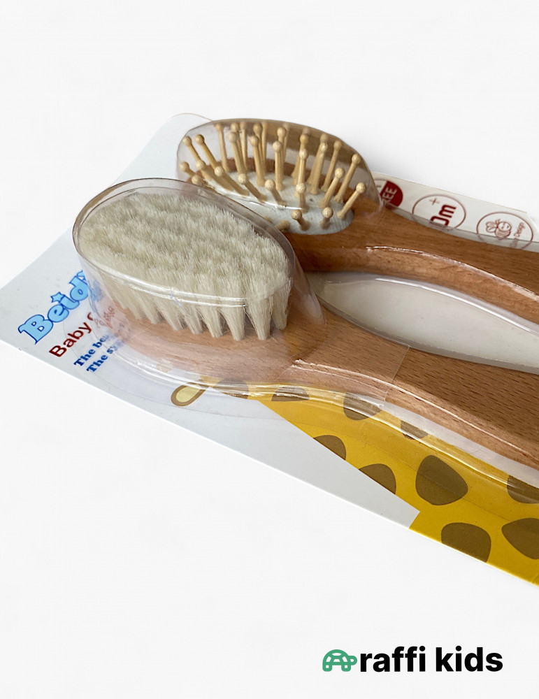 Taxta orqanik daraq seti|Raffikids