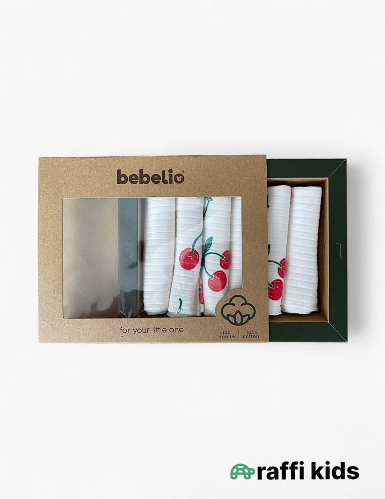Körpə üçün orqanik pambıq ağız dəsmalı seti|Raffikids