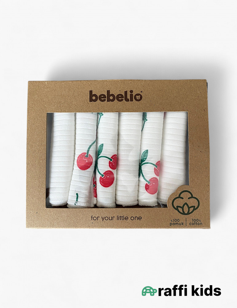 Körpə üçün orqanik pambıq ağız dəsmalı seti|Raffikids