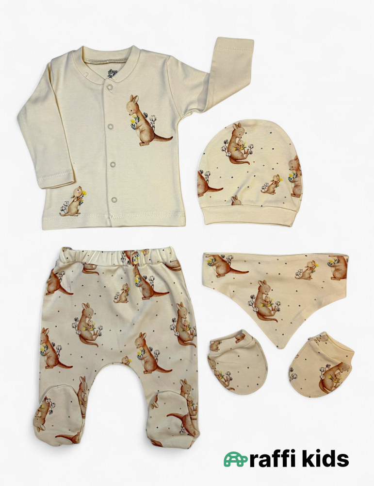 Kenguru dostlar 5-li dəst - xəstəxana çıxışı|Raffikids