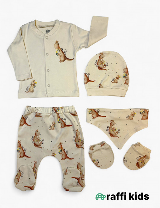 Kenguru dostlar 5-li dəst - xəstəxana çıxışı|Raffikids