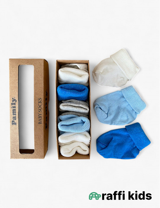 Qutuda 5-li pambıq corab|Raffikids