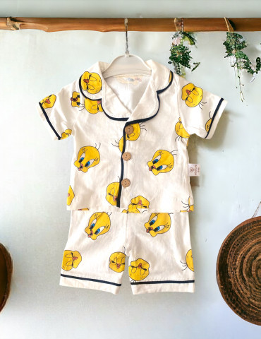 0-18 aylıq uşaqlar üçün yay sezon qisaqol sortik dəsti | sun and surf 2