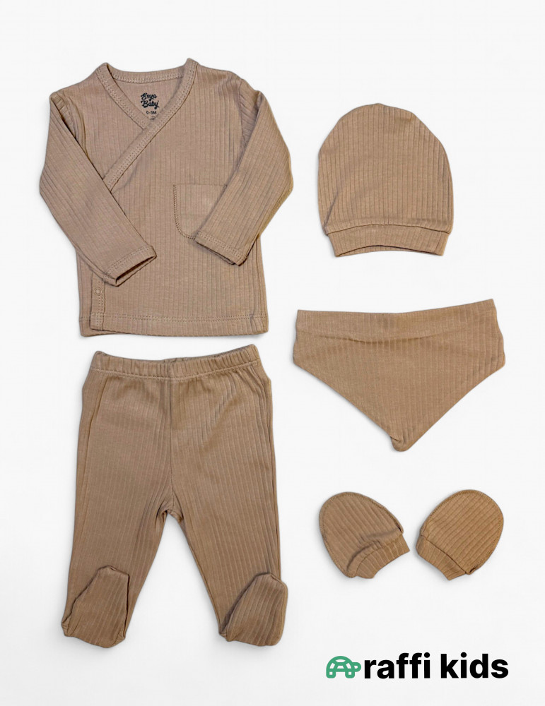 Pambıq buludlar 5-li dəst-türkiyə istehsalı pambıq uşaq geyimi|Raffikids