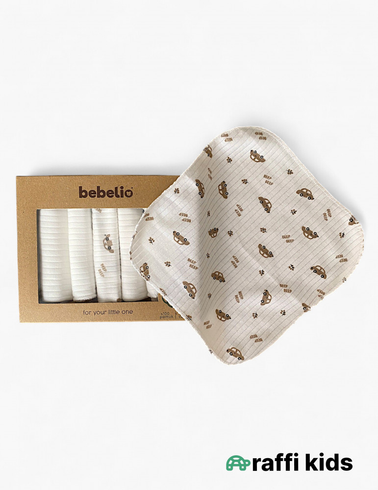 Körpə üçün orqanik pambıq ağız dəsmalı seti türkiyə istehsalı |Raffikids