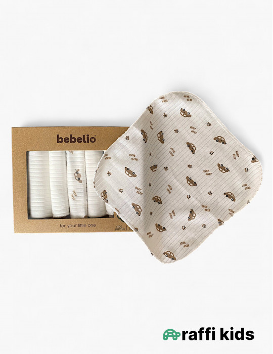 Körpə üçün orqanik pambıq ağız dəsmalı seti türkiyə istehsalı |Raffikids