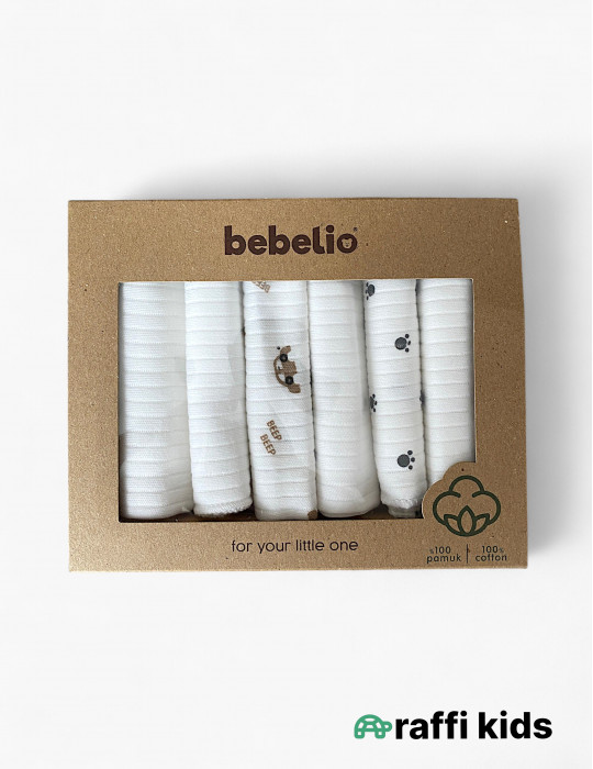 Körpə üçün orqanik pambıq ağız dəsmalı seti türkiyə istehsalı |Raffikids