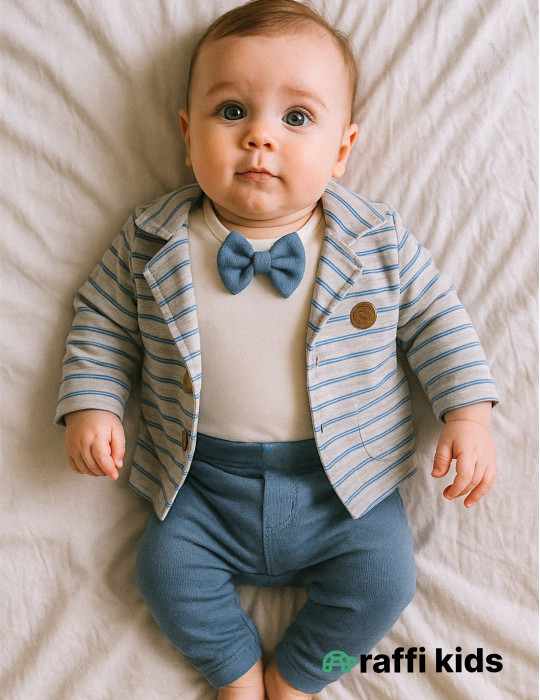 Chaplin 3-lü dəst-türkiyə istehsalı pambıq uşaq geyimi|Raffikids