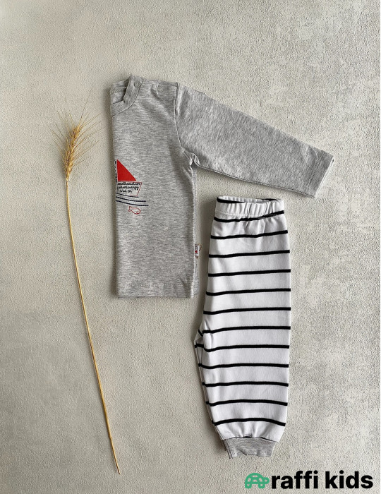 Balaca dənizçi pijama-türkiyə istehsalı pambıq uşaq geyimi|Raffikids