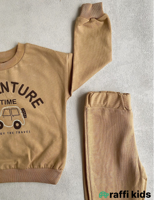 Adventure time 2-li dəst-türkiyə istehsalı pambıq uşaq geyimi|Raffikids