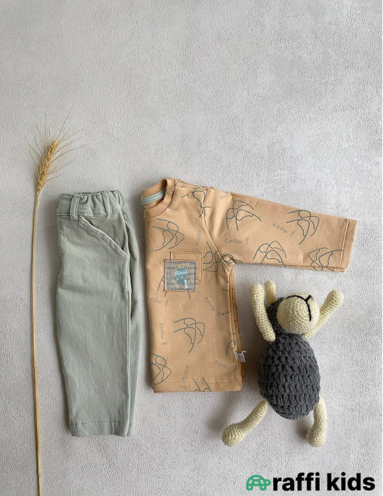 Everest 2-li dəst-Türkiyə istehsalı pambıq uşaq geyimi|Raffikids