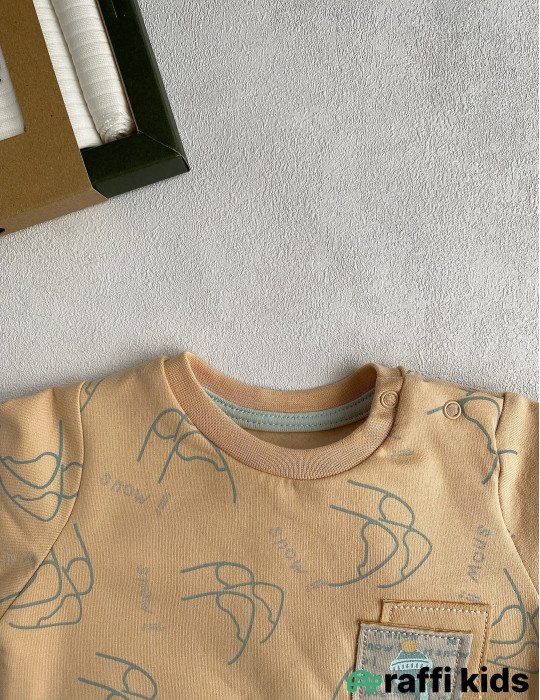 Everest 2-li dəst-Türkiyə istehsalı pambıq uşaq geyimi|Raffikids