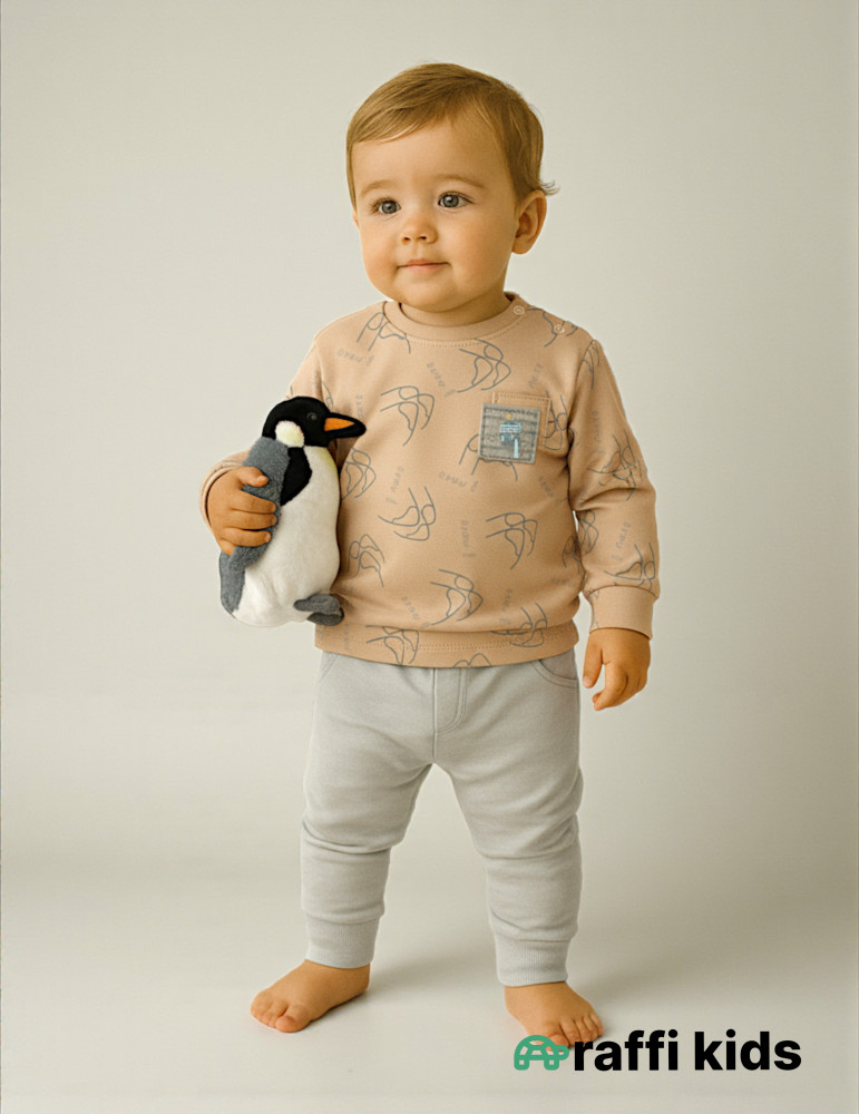 Everest 2-li dəst-Türkiyə istehsalı pambıq uşaq geyimi|Raffikids