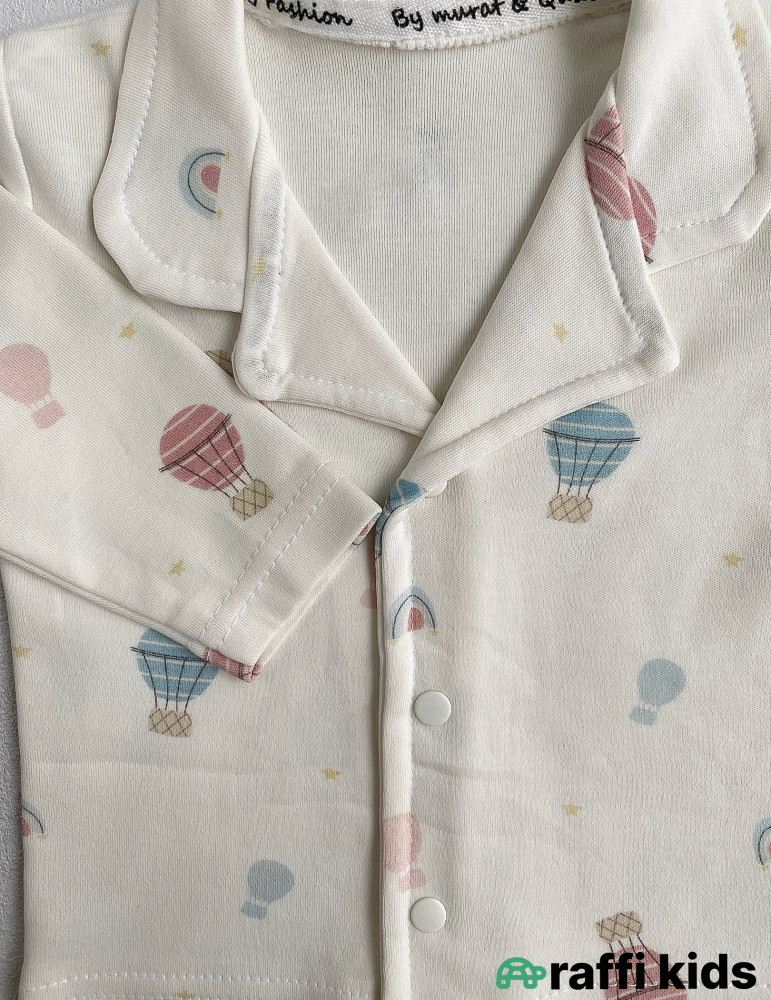 Xəyal paraşutları pijama-Türkiyə istehsalı pambıq uşaq geyimi|Raffikids