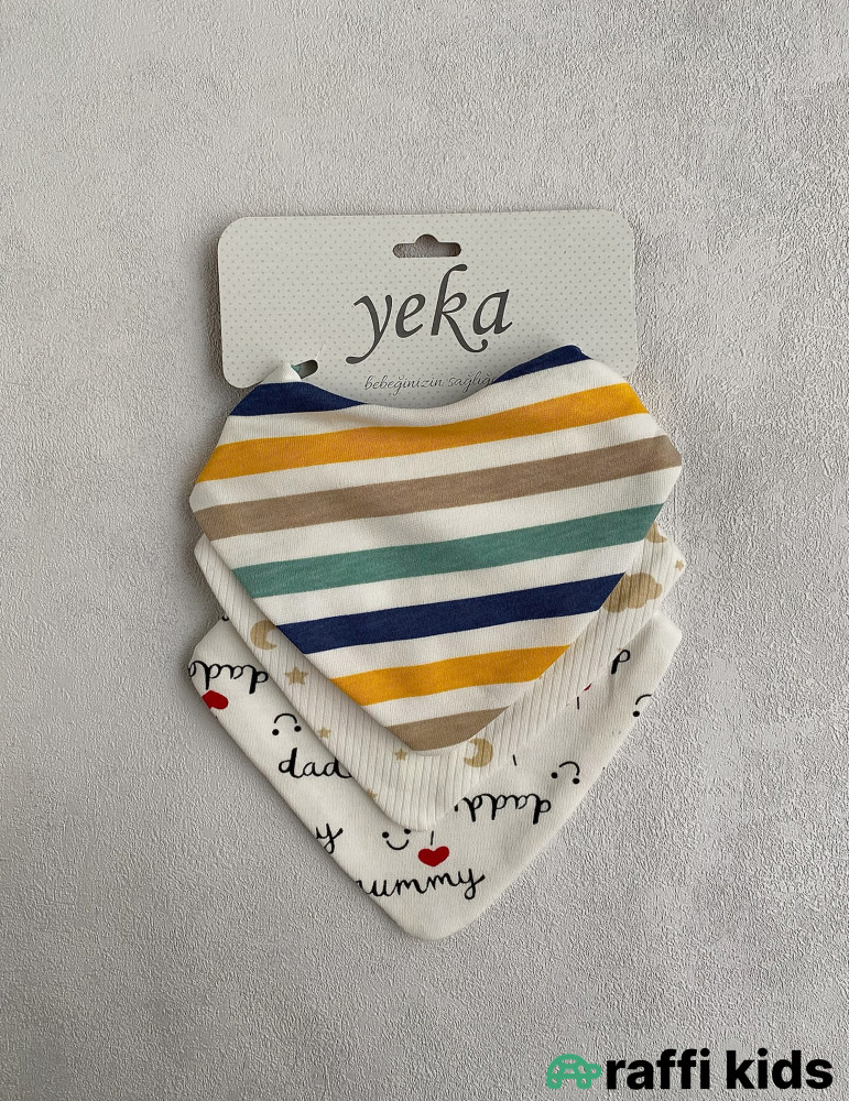 Önlük 3-lü -Türkiyə istehsalı pambıq uşaq geyimi|Raffikids