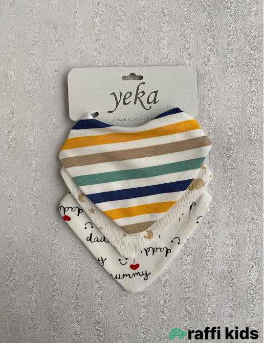 Önlük 3-lü -Türkiyə istehsalı pambıq uşaq geyimi|Raffikids