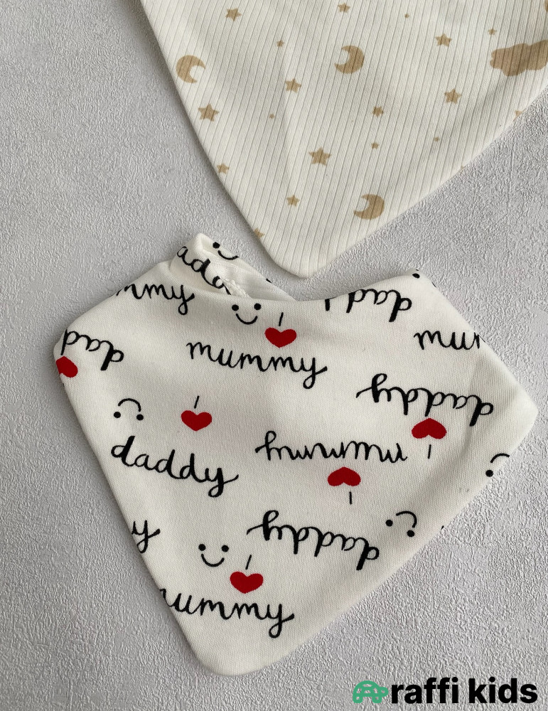 Önlük 3-lü -Türkiyə istehsalı pambıq uşaq geyimi|Raffikids