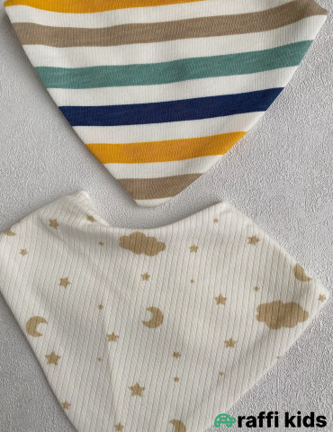 Önlük 3-lü -Türkiyə istehsalı pambıq uşaq geyimi|Raffikids 2