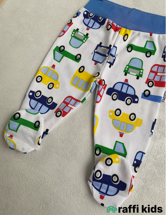 Mənim maşınlarəm tək şalvar-Türkiyə istehsalı pambıq uşaq geyimi|Raffikids