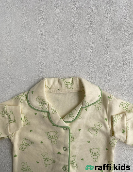 Təbiət pijama - Türkiyə istehsalı pambıq uşaq geyimi|Raffikids