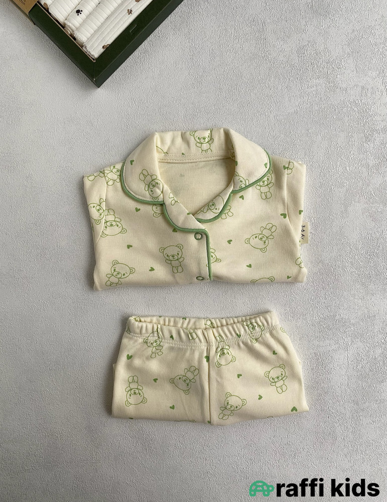 Təbiət pijama - Türkiyə istehsalı pambıq uşaq geyimi|Raffikids
