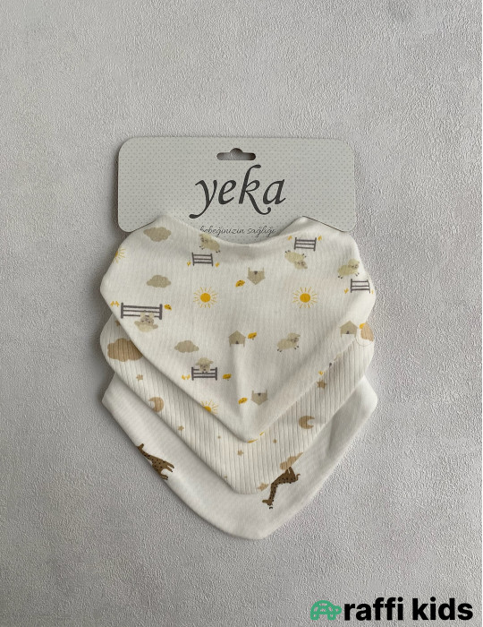 Önlük 3-lü set-Türkiyə istehsalı pambıq uşaq geyimi|Raffikids