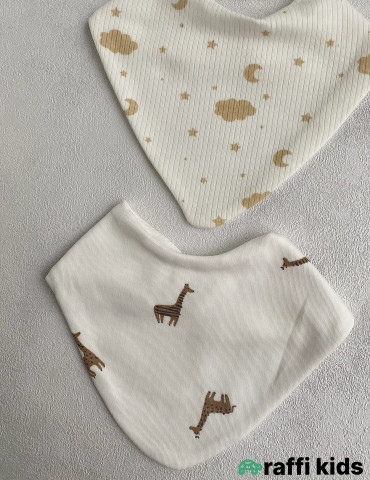 Önlük 3-lü set-Türkiyə istehsalı pambıq uşaq geyimi|Raffikids 2