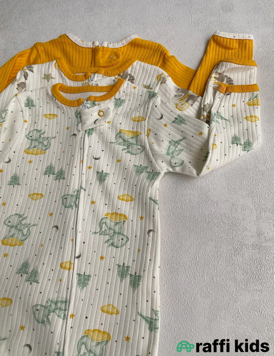 Möcüzəvi gecələr 3-lü tulum seti-Türkiyə istehsalı pambıq uşaq geyimi|Raffikids