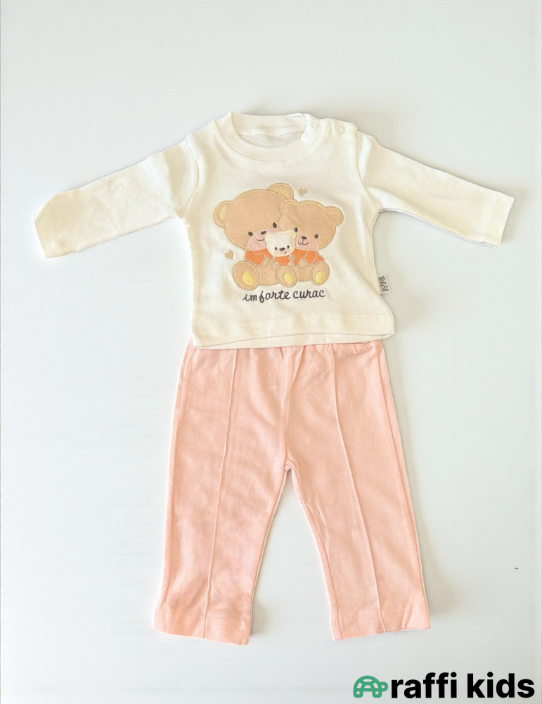 Jasmine 3-lü dəst-Türkiyə istehsalı geyim dəsti | Raffi Kids