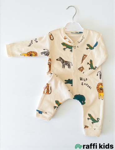 Wild safari tulum-Türkiyə istehsalı pambıq uşaq geyimi|Raffikids 2