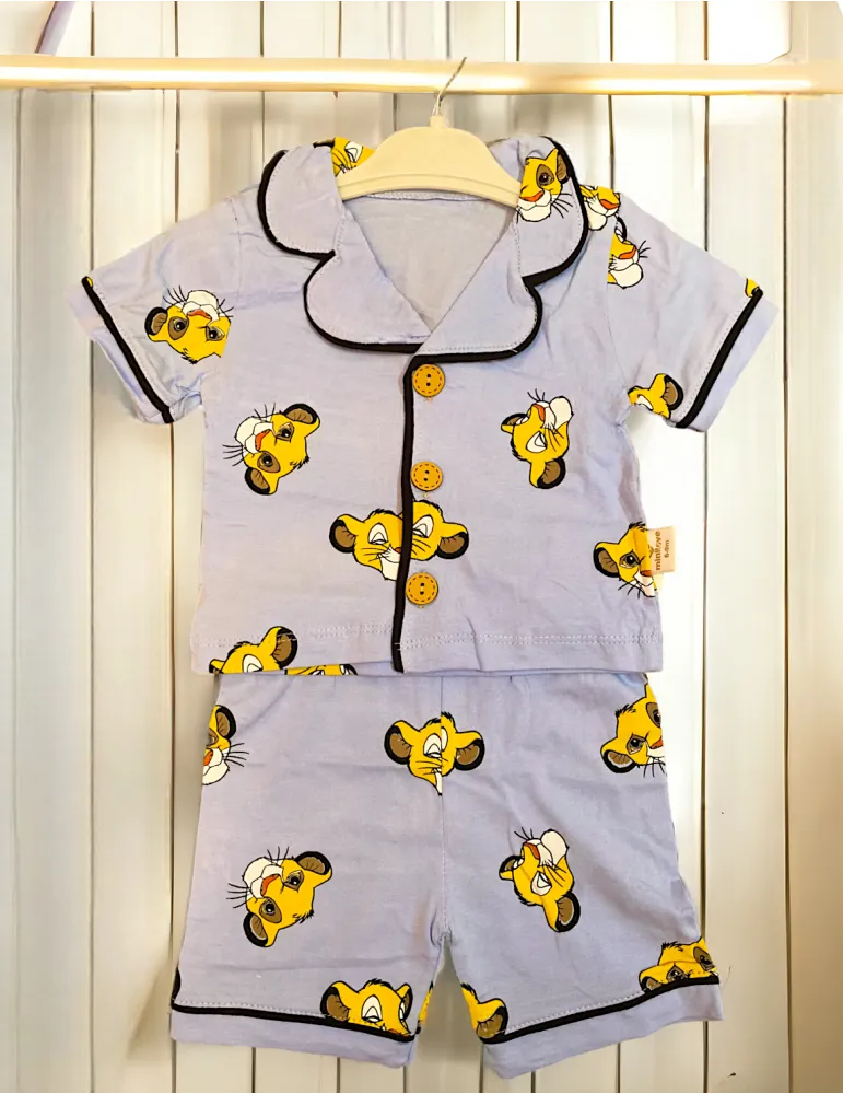 0-18 aylıq uşaqlar üçün yay sezon qisaqol sortik dəsti | sun and surf