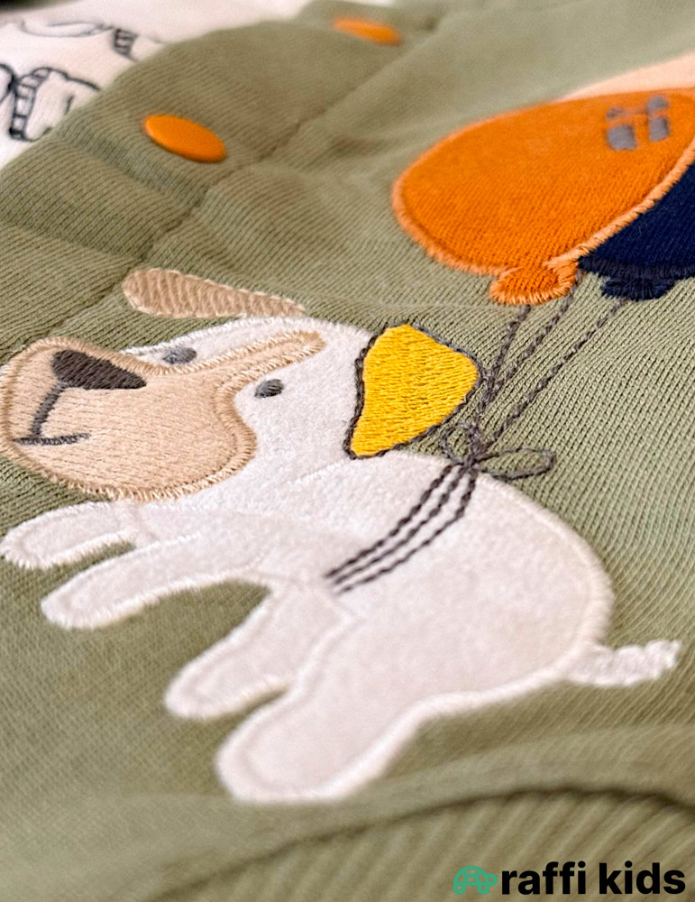 Səyahət 3-lü dəst-Türkiyə istehsalı pambıq uşaq geyimi|Raffi Kids