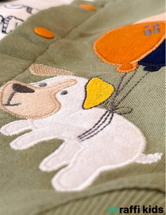 Səyahət 3-lü dəst-Türkiyə istehsalı pambıq uşaq geyimi|Raffi Kids
