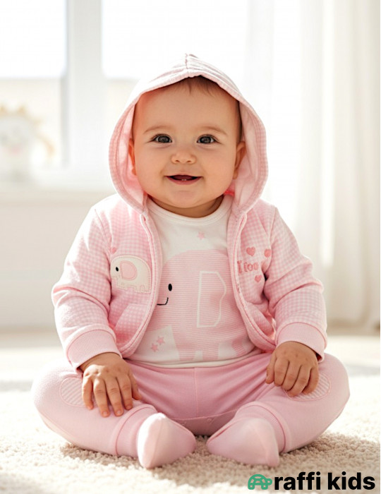 Çəhrayı fil 3-lü dəst-Türkiyə istehsalı dəst | Raffi Kids